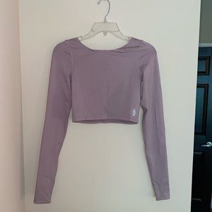 FP Movement Long-Sleeved Open Back Top (Worn Once)